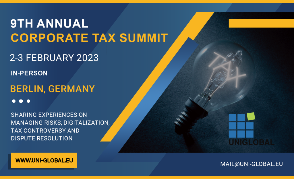 9th Annual Corporate Tax Summit